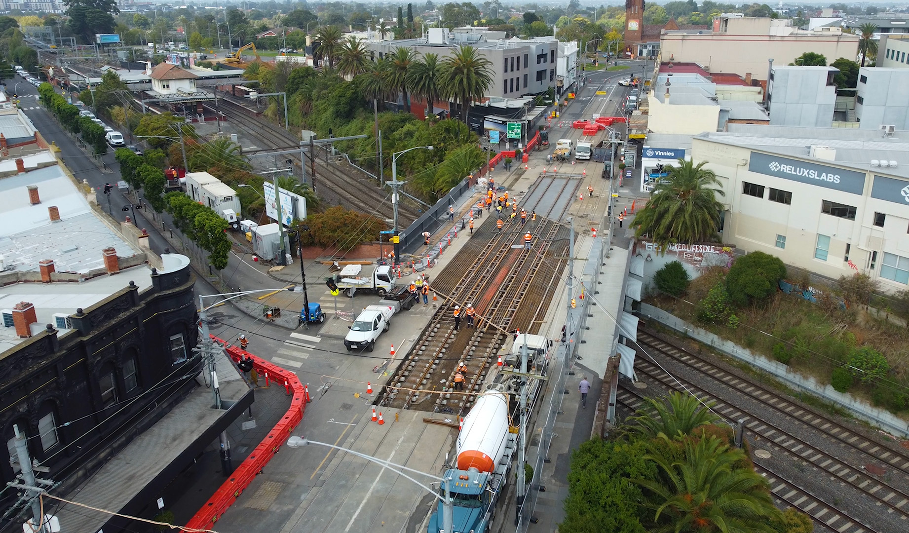 Glenferrie Road Over Caufield Rail Bridge Strengthening and Maintenance Works